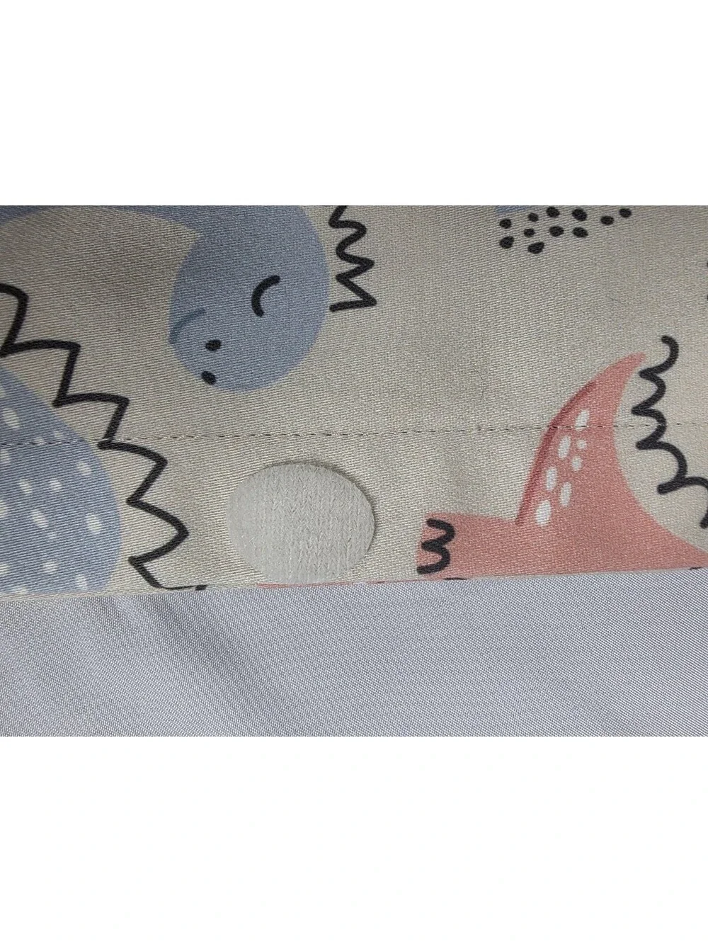 Teepee Joy Dinosaur Curtain Panels 50